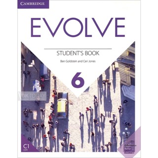 DKTODAY หนังสืออย่างเดียว EVOLVE 6:STUDENTS BOOK **ไม่มีโค๊ดออนไลน์**