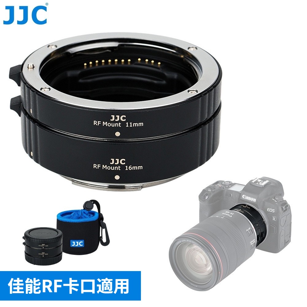 JJC เมาท์เลนส์มาโคร Canon RF โฟกัสอัตโนมัติ สําหรับกล้อง Canon EOS R10 R7 P6 R5 RP R