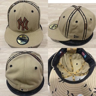 NY Yankees น้ำตาล ทหาร 59fifty 58.7