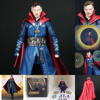 Shf โมเดลฟิกเกอร์ PVC รูป Doctor Strange Marvel Infinity War Dr Strange ของเล่นสะสม สําหรับเด็ก