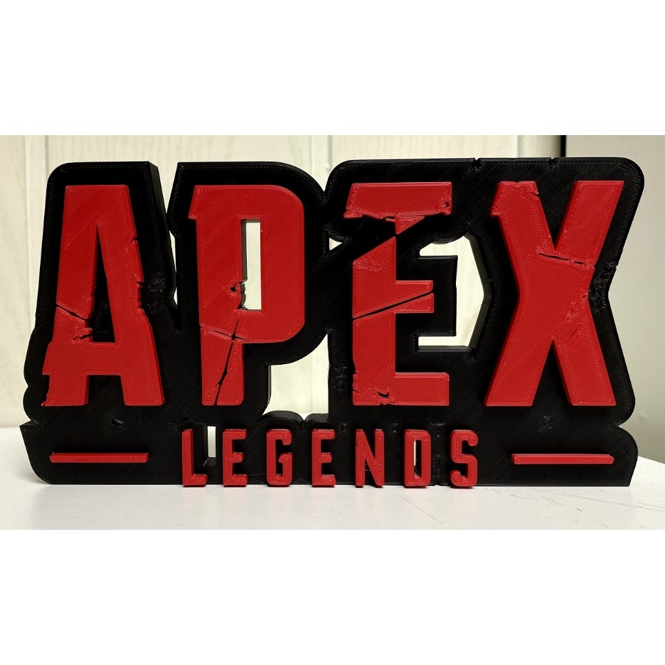 โลโก้ APEX Legend (ตกแต่งโต๊ะ 3 มิติ)