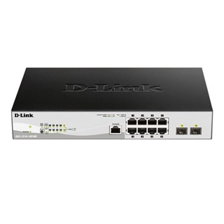 D-Link DGS-1210-10P, Smart 10 Port Ethernet Switch With PoE