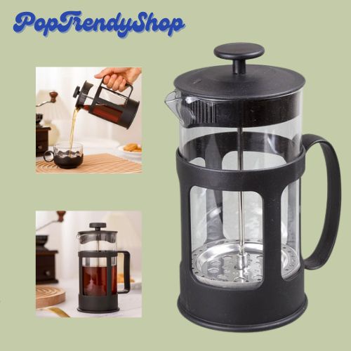 Premium Large Capacity Coffee Maker French Press with Safe Filter and