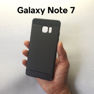 Samsung Note FE Note 7 10 20 Ultra Lite S10 Lite 2020 S10 Plus เคส Full Protection Carbon Fiber TPU Case พร้อมส่ง