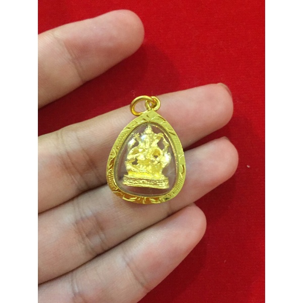 จี้ พระพิฆเนตร เทพประทานพร หุ้มทอง 96.5% กรอบกันน้ำ ใส่อาบน้ำได้ งานช่างทองเยาวราช