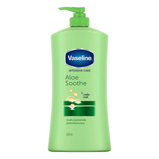 Vaseline วาสลีน อินเทนซีฟ แคร์ อโล ซูธ โลชั่นบำรุงผิว ขนาด 500 มล.