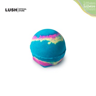 LUSH BATH BOMB บาธบอมบ์ สำหรับแช่น้ำ INTERGALACTIC BATH BOMB 200g  กลิ่น เปปเปอร์มิ้น บำรุงผิว ส่วนผสม สดใหม่