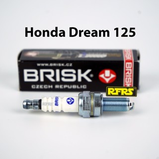 หัวเทียน BRISK COPPER RACING แกนทองแดง Honda Dream 125 (C21RA) รองรับทุกน้ำมัน