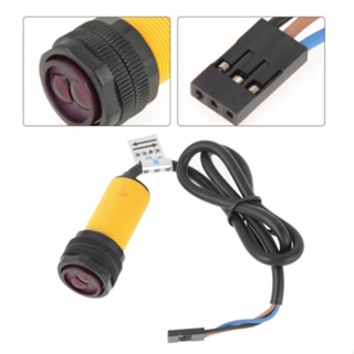 E18-D80NK Adjustable Infrared Sensor Switch 3-80cm Infrared Sensor Switch แบบมีหัวสาย