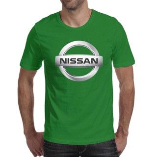 Qiuy5 {พร้อมส่ง เสื้อยืดแขนสั้น พิมพ์ลายโลโก้ Nissan พลัสไซซ์ ของขวัญวันเกิด สําหรับผู้ชาย XS-6XL