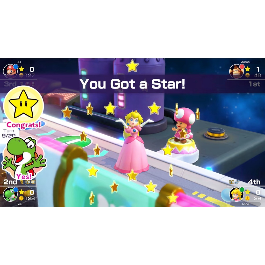 Nintendo Switch : Mario Party Superstars นินเทนโด้ สวิตช์ แผ่นเกม Mario Party Superstars