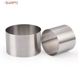 [LLDPT] 5/6/8cm Stainless Steel Cake Ring Mold Round Reusable Mousse Cutter Baking Tools NEW