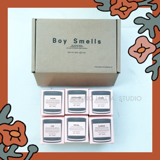 NEW IN BOX พร้อมส่ง เทียนหอม เทียหอมนีช แบรนด์ Boy Smells 2022 limited edition Flora Votive Set