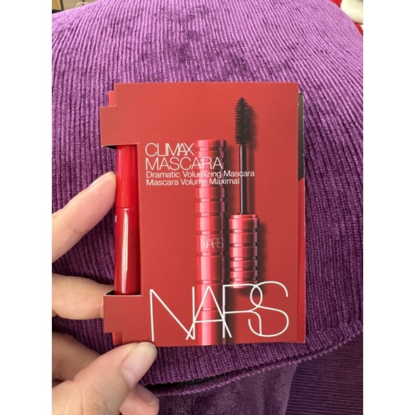 ถูกที่สุด Nars Climax Dramatic Volumizing Mascara 1.8 g.เพื่อดวงตาที่ดูกลมโตขึ้น แท่งสีแดงโดดเด่น