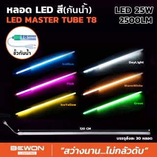 หลอดนีออน LED กันน้ำ 25W ความสว่าง 2,500 ลูเมน