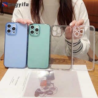 เคสโทรศัพท์มือถือแบบนิ่ม TPU ใส กันกระแทก สีพื้น สําหรับ Vivo T1 5G Y75 Y33S Y55 5G Y21 Y21A Y21S Y21T Y21E Y33S T1 4G Y33T Y32