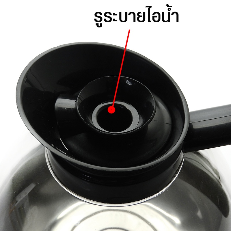 กาอุ่นกาแฟ 1614-160 ฐานสแตนเลส - รูปที่ 2