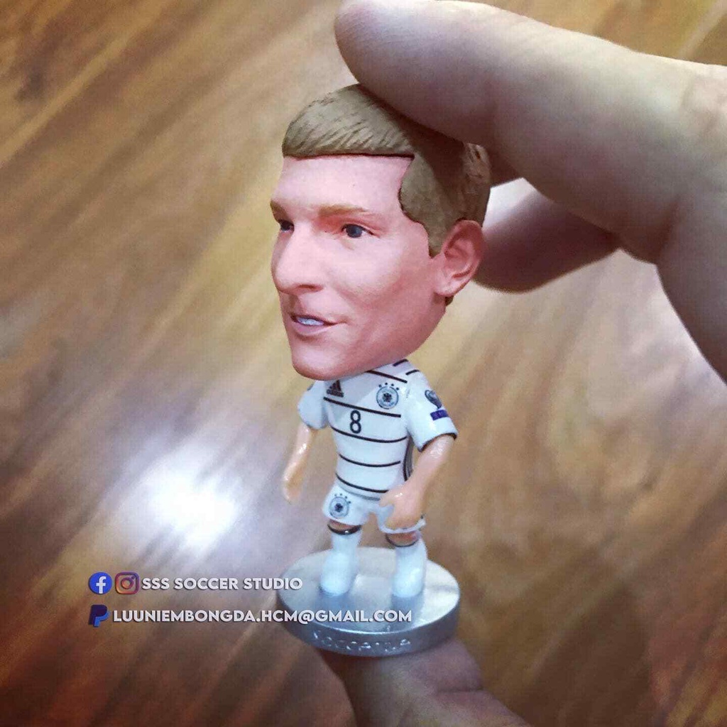 Kroos Germany Euro 2020 Soccerwe Repaint Football Action Figure