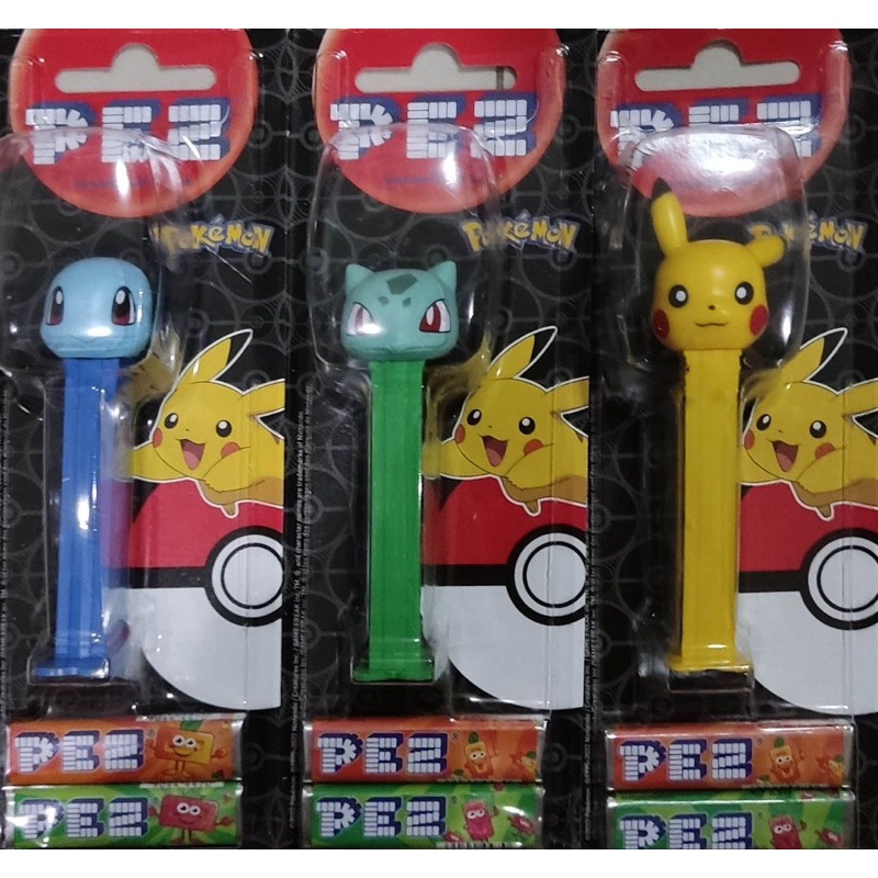 pez เพซ ลูกอมรสผลไม้ลาย โปเกม่อน pokemon พิคาชู