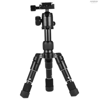 Andoer Ultra Compact Desktop Mini Tripod Kit with Ball Head for   DSLR Camera