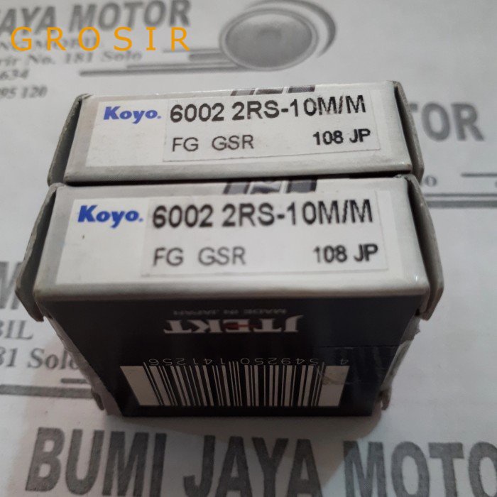 WHOLESALE: แบริ่ง 6002-10 / 60022RS-10M/M KOYO ORIGINAL