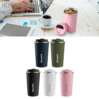 BHelper Homemall แก้วกาแฟสเตนเลส 304 มีฉนวนกันความร้อน แบบพกพา 2nd