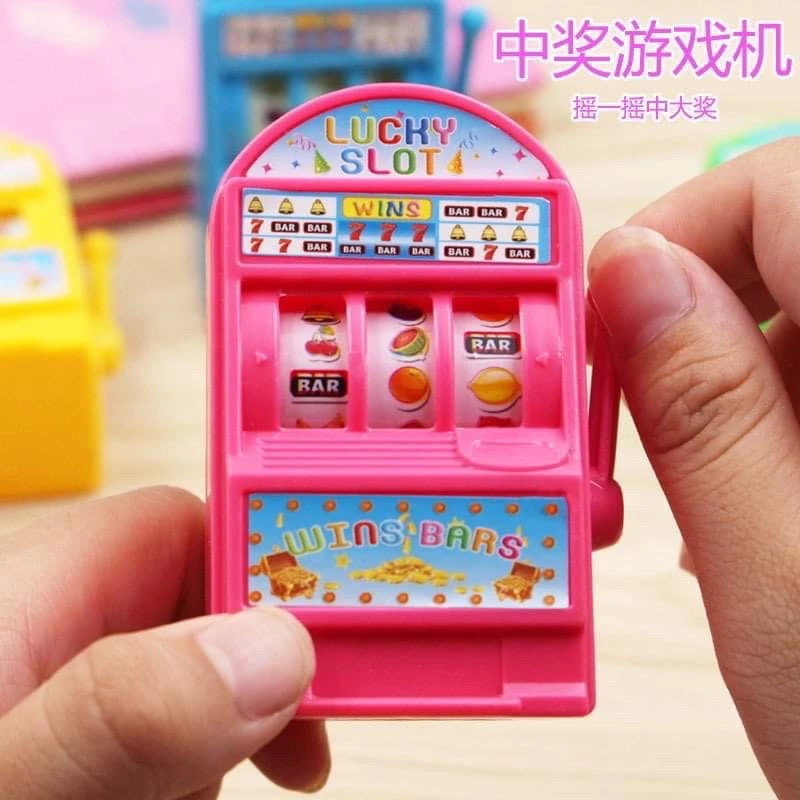 เครื่องสล็อตของเล่นตลก มินิ สำหรับเด็ก ของขวัญวันเกิด thumbnail 4