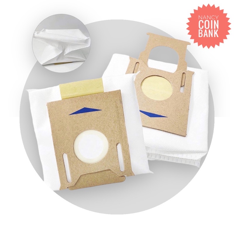 ถุงเก็บฝุ่น (ใช้เแทนสําหรับเครื่องดูดฝุ่น Ecovacs Deebot for ECOVACS DEEBOT รุ่นดูในคำอธิบาย