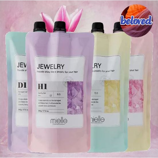 Mielle Jewelry Perm H1, N1, D1, R1, B2, P2, EX1 ครีมดัดผมดิจิตอล