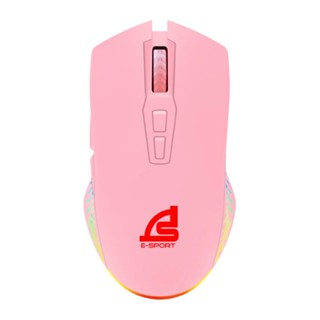 MOUSE SIGNO รุ่น GM-951 PINKKER GAMINGเม้าส์มีสาย(รับประกันศูนย์2ปี)