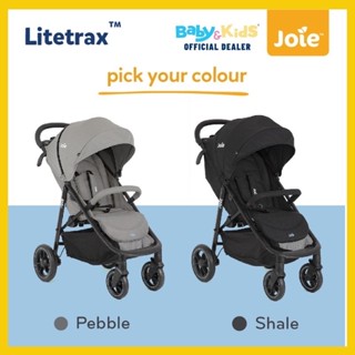 🎈ใหม่มีสีPebbleและShaleให้เลือก🎈Joie Litetrax  รถเข็นเด็ก รถเข็นเด็กแรกเกิด-4ปี รับประกันศูนย์ไทย