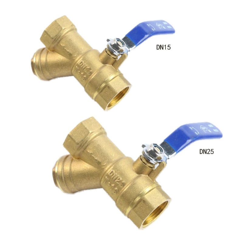 HL Filter Connector Y Filter ทองเหลืองอุปกรณ์กรองออนไลน์ Adaptor Connector