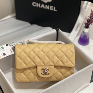 🔥ผ่อนได้🔥Chanel Classic Size 20 cm [ อะไหล่เงิน ] งาน Original อุปกรณ์ : Full Box Set