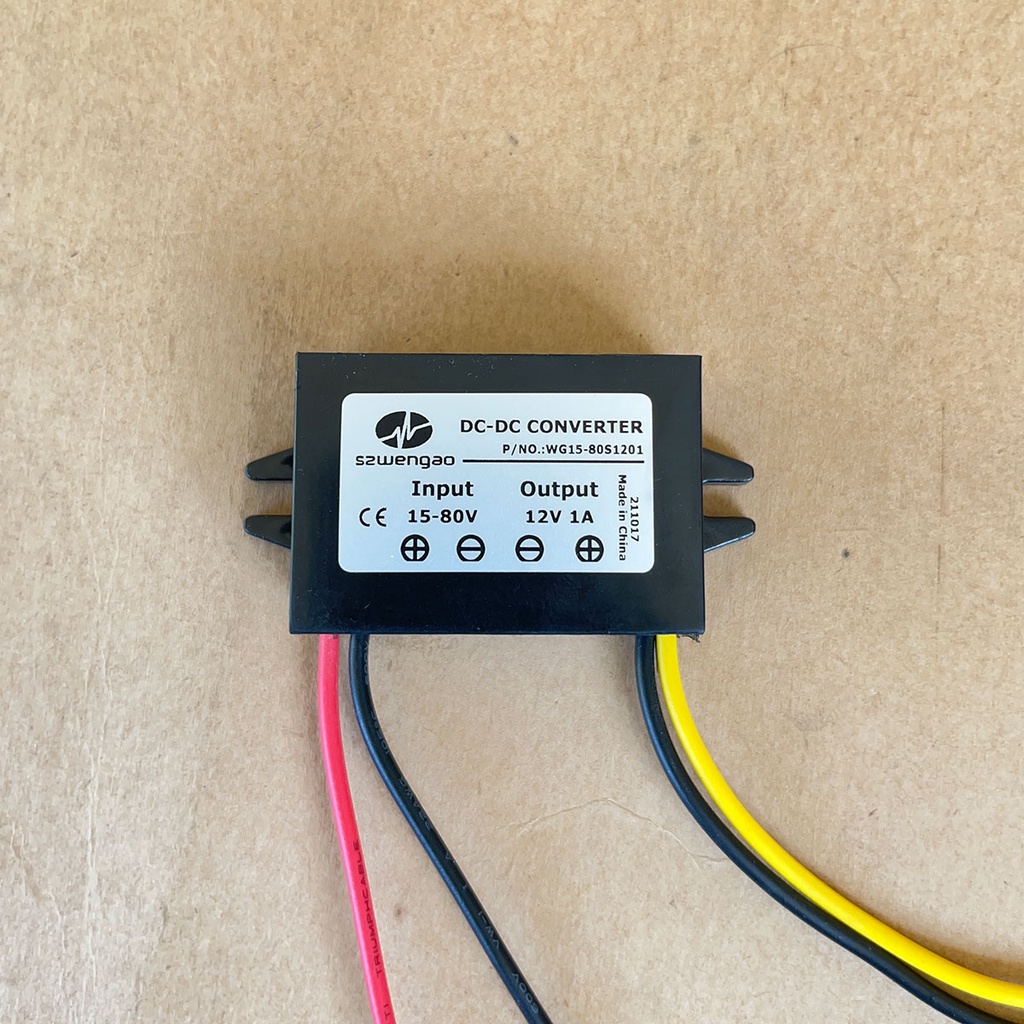 วงจรลดแรงดันไฟ DC to DC 15-80 v  เป็น 12V 1A ,2A สำหรับงานโซล่าเซลล์