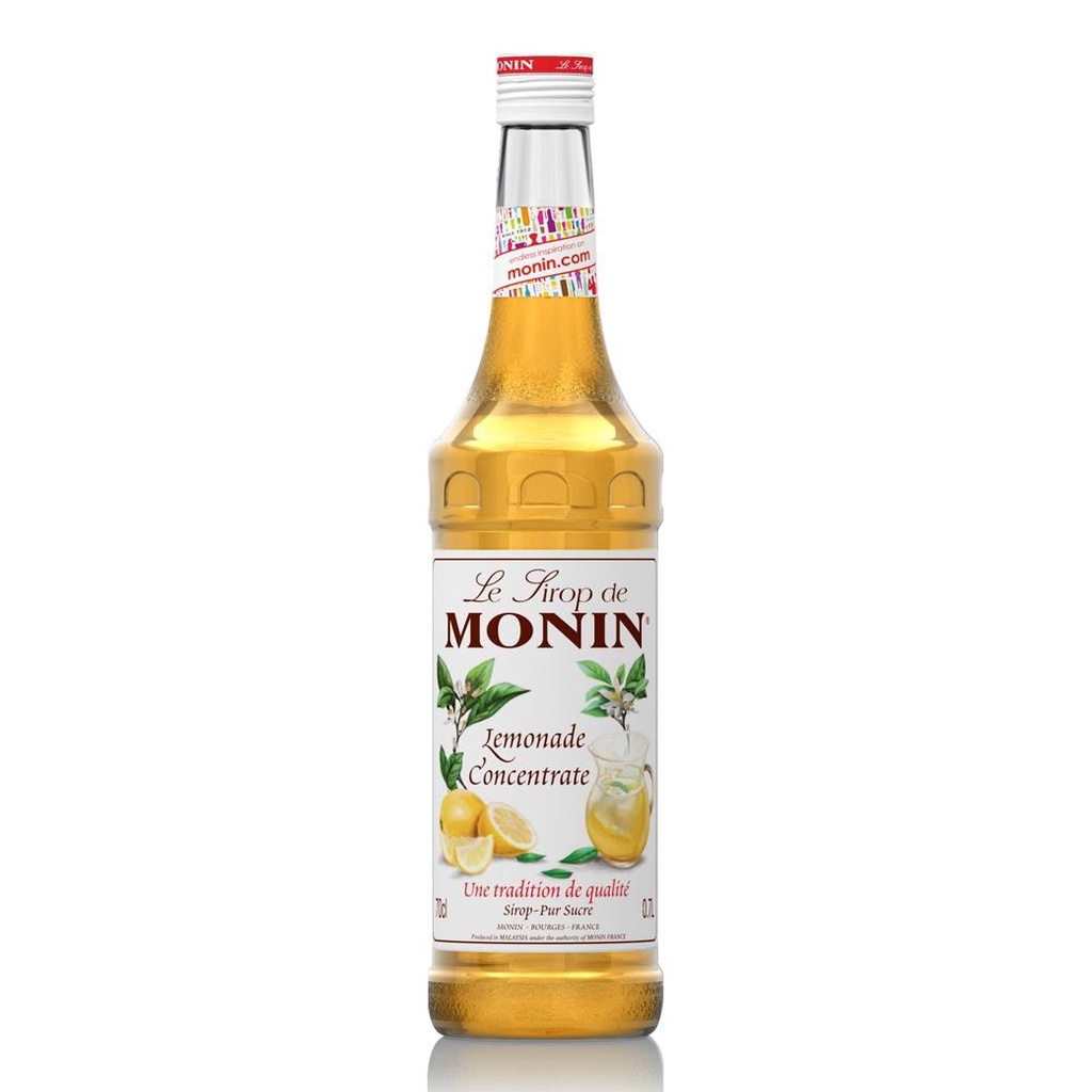 (แบ่งขาย) โมนิน ไซรัป Lemonade Concentrate (Monin Syrup Lemonade Concentrate) 150 ml.