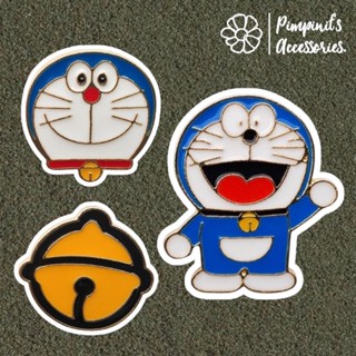 🇹🇭 พร้อมส่ง : เข็มกลัดเซ็ทโดราเอม่อน | Doraemon Enamel Brooch Pin Set.