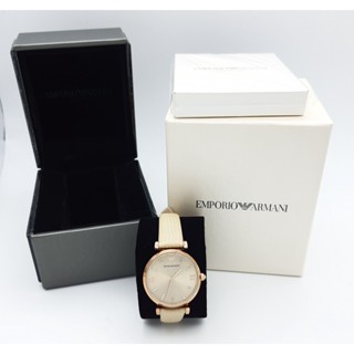 นาฬิกา EMPORIO ARMANI WOMENS AR1681 RETRO 32 MM QUARTZ พร้อมกล่อง (ใหม่)