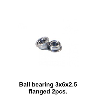 Ball bearing 3x6x2.5 flanged (2pcs.)