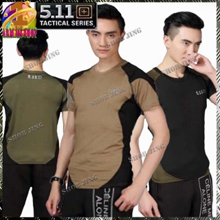 เสื้อยืดคอกลมแขนสั้น-ยาว เสื้อยืดคอกลม5.11Tactical T-shirts ไม่ยืด ไม่ย้วย ไม่ต้องรีด เสื้อยืดใส่สบายใส่ได้ทั้งชาย-หญิง