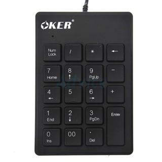 Keyboard OKER SK-975 คีย์บอร์ด แป้นตัวเลข Numberic Mini Keypad DM