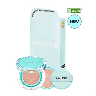 Amuse Meta Fixing Vegan Cushion + Refill Set (01 Bosong, 1.5 Natural)