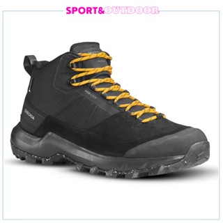 รองเท้ากันน้ำผู้ชายสำหรับเดินป่าบนภูเขารุ่น MH500 (สีดำ) QUECHUA Men’s Waterproof Hiking Shoes