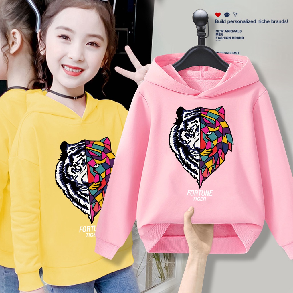 E361 เสื้อกันหนาวเด็ก เสื้อแขนยาว สำหรับเด็กหญิงและชาย งานพิมพ์ลายลายการ์ตูนน่ารัก