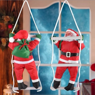 Santa Claus Decor Christmas Tree Merry ซานตา คลอส ซานต้า ตกแต่ง ต้นคริสต์มาส