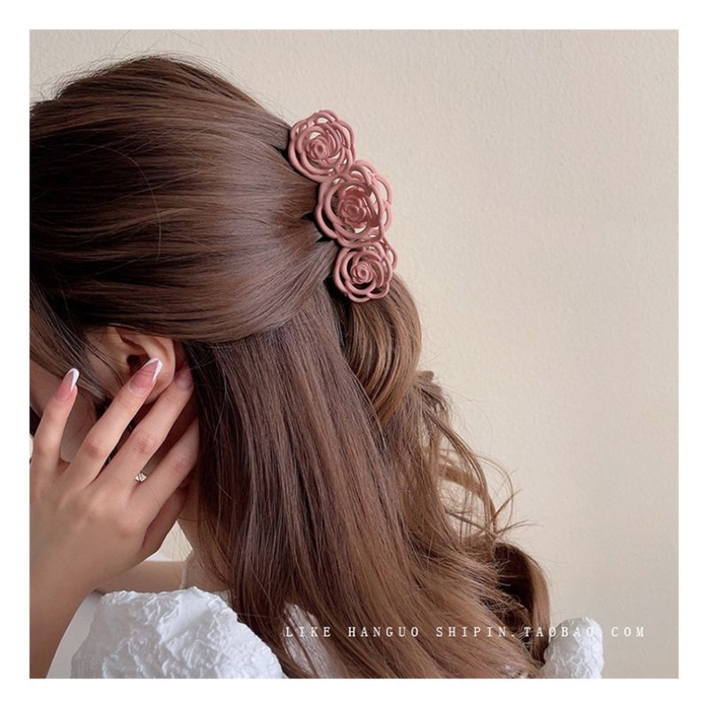Hair Clips & Hair Pins 25 บาท ร้านไทย กิ๊บหนีบผมกุหลาบ  พร้อมส่ง ✅ Fashion Accessories