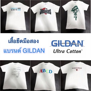 GILDANเสื้อยืด(มือสอง)งานแบรนด์คละไซส์