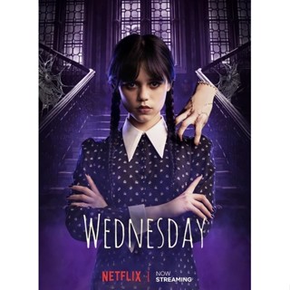 โปสเตอร์ Wednesday  เวนส์เดย์ แอดดัมส์ ขนาด 11.5 X 16.5 นิ้ว (A3)