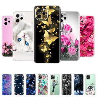 เคสโทรศัพท์มือถือ ซิลิโคนนิ่ม TPU ลายผีเสื้อ แฟชั่น สําหรับ Huawei Nova Y61 EVE-LX9 EVE-LX3 Huawei novaY61 Y 61 2022