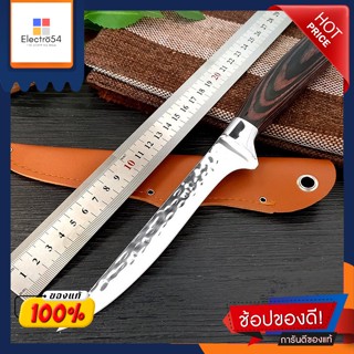 No39 มีดเชฟ chef knife เลาะกระดูก มีดแล่ หั่น มีดครัวทำอาหาร ดีไซน์ญี่ปุ่น  สแตนเลสแท้+ซอง