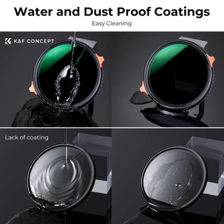 K&F Nano-X 2in1 Filter CPL+ ND4-ND64 (2-6stop) ประกันศูนย์ไทย 2 ปี